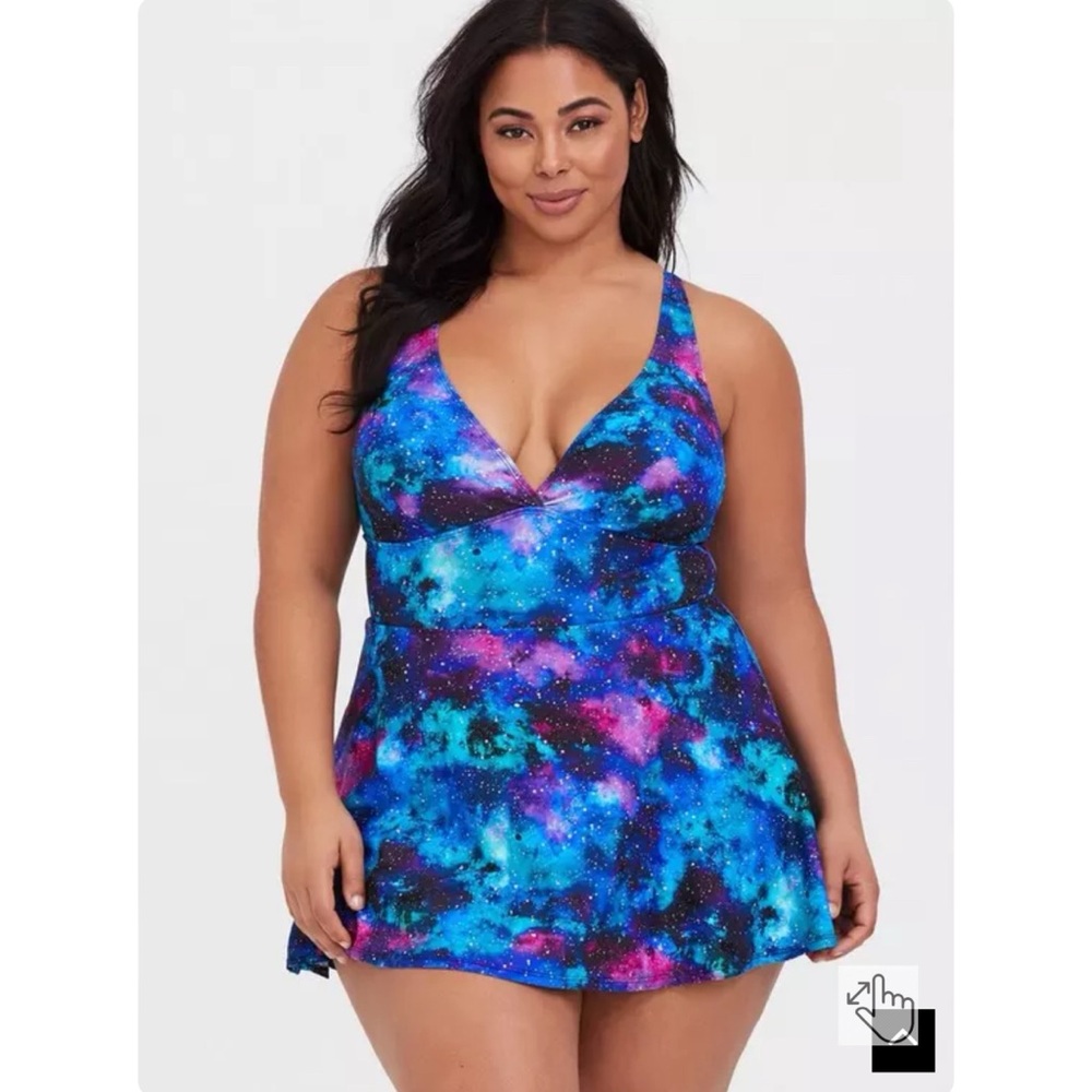 Torrid Galaxy Swim Dress
